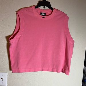 Nike crop top. SZ XL. 100% cotton. Perfect condition.